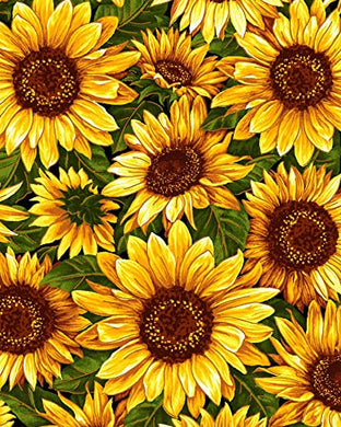 Sunflower Painting with Diamonds Full Round Drill for Home Wall Decor