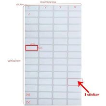 Load image into Gallery viewer, 3000pcs White Waterproof Classification Diamond Distinguish Label Stickers Tools

