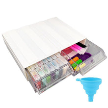 Load image into Gallery viewer, Diamond Painting Tool Transparent Plastic Storage Box
