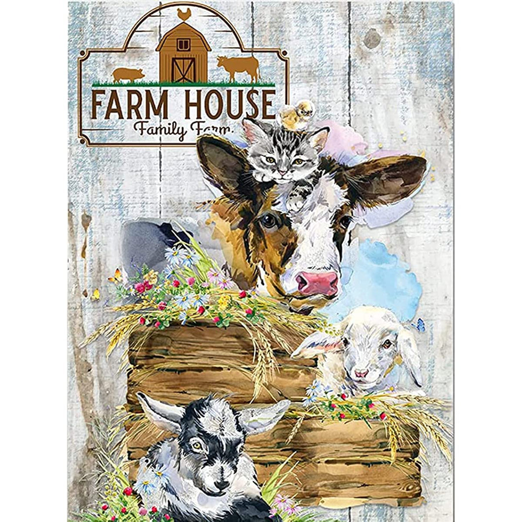 Cow Diamond Painting Kits ADP8922