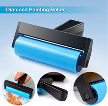 Load image into Gallery viewer, Diamond Painting Accessories Tools with Cute Blue Roller and Diamond Embroidery Box
