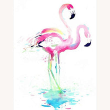 Load image into Gallery viewer, 5D Diamond Painting Flamingo Diamond Embroidery
