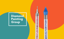 Load image into Gallery viewer, 2in1 Self-Stick Diamond Painting Drill Pen
