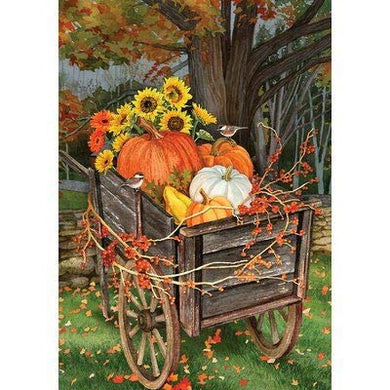 DIY Diamond Painting Autumn Harvest Festival Pumpkin Sunflowers