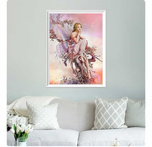 Load image into Gallery viewer, Beautiful Flower Fairy dust Diamond Painting
