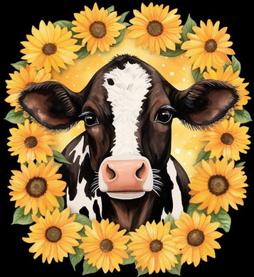 stitch Diamond Painting Cattle-30x30cm