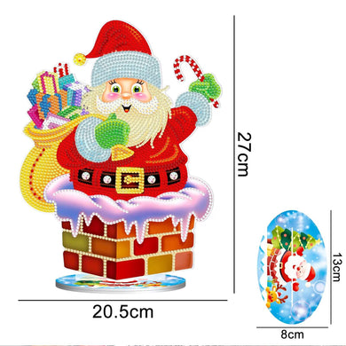 DIY Diamond Painting Santa Claus Delivering Gifts