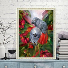 Load image into Gallery viewer, Grey Bird 5D Diamond Painting
