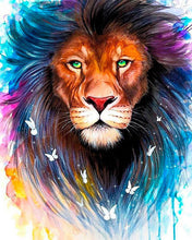 Load image into Gallery viewer, Diamond Painting DIY Lion Head 30X40CM
