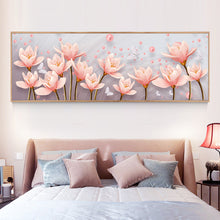 Load image into Gallery viewer, Flower Pink Diamond Painting Large Size
