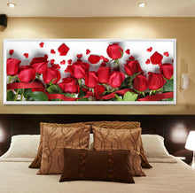 Load image into Gallery viewer, Red Rose Diamond Painting Large Size
