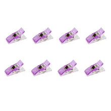 Load image into Gallery viewer, 8pcs (Random Color)Diamond Painting Plastic Clip Canvas Edge Mini Small Dust-proof Clip New Tool
