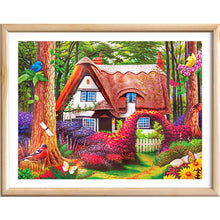 Load image into Gallery viewer, Cartoon House Bird Tree 40X30cm
