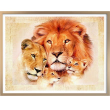 Load image into Gallery viewer, The Lion Family 40X30cm
