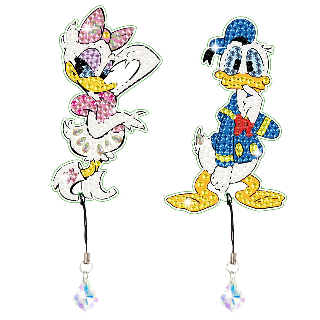 2pcs Disney DIY Diamond Painting Bookmark Mickey Special Shaped Bookmarks Art Craft Handmade Gift ADP9418