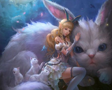 Fantasy White Cat ADP5964