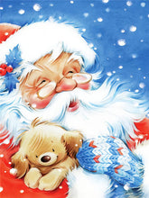 Load image into Gallery viewer, 5D Diamond Painting Christmas Teddy Christmas
