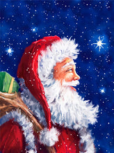 Load image into Gallery viewer, Diamond Santa Painting
