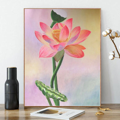 Lotus Diamond Painting Kit Flowers ADP6283