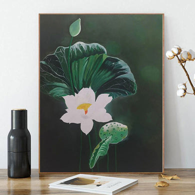 Lotus Diamond Painting Kit Flowers ADP6269