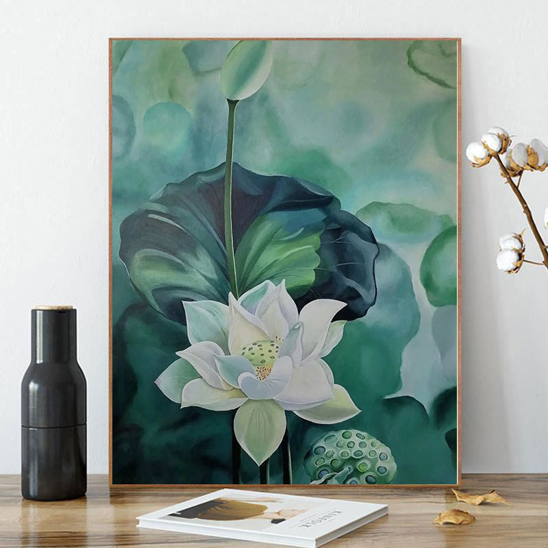 Lotus Diamond Painting Kit Flowers ADP6274