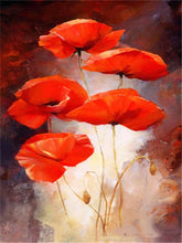Load image into Gallery viewer, Full Square Diamond Painting Poppy ADP8549
