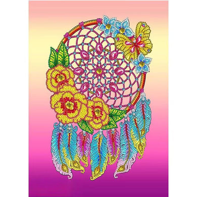 Dreamcatcher Partial Drill Diamond Painting Flowers ADP896SD
