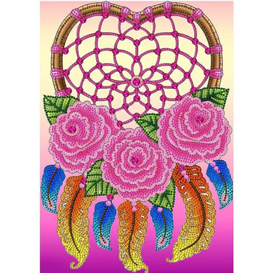 Dreamcatcher Partial Drill Diamond Painting Flowers ADP900SD