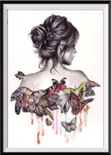 Load image into Gallery viewer, Colorful Butterfly Beauty Girl Diamond Painting
