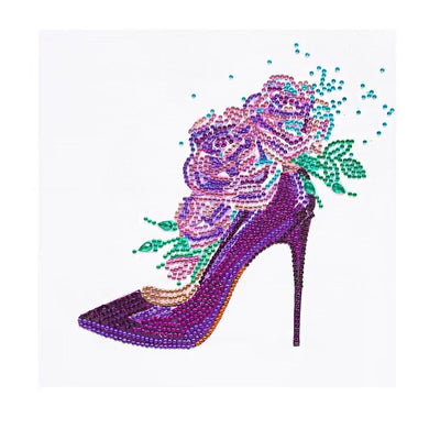 Special Shaped Drill Diamond Painting high-heeled shoes