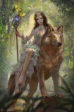 Wolf King Scepter Fantasy ADP5974