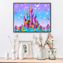 Load image into Gallery viewer, Castle Cartoon House Diy Diamond Painting
