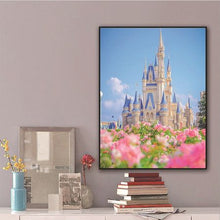 Load image into Gallery viewer, Castle Blue Flower Pink
