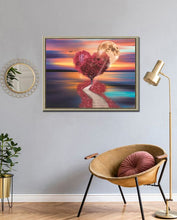 Load image into Gallery viewer, Red Love Tree Diamond Paintings
