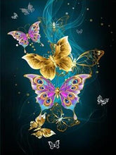 Load image into Gallery viewer, Mosaic Art Wall Sticker Decor Butterfly
