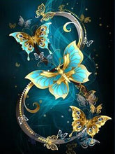 Load image into Gallery viewer, Rhinestone Mosaic Crafts Kit Butterfly
