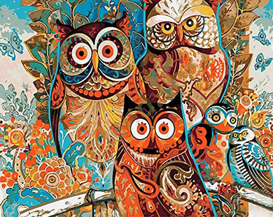 Diamond Painting Animal Owls ADP3534