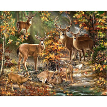 Load image into Gallery viewer, 5D Diamond Painting Animals Diamond Embroidery
