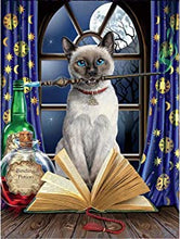 Load image into Gallery viewer, Diamond Painting Siamese Cat
