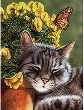 Load image into Gallery viewer, 5D Diamond Painting Cats
