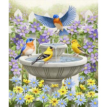 Load image into Gallery viewer, Diamond Painting Birds Bath
