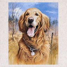 Load image into Gallery viewer, Golden Retriever Diamond Painting
