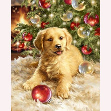 Load image into Gallery viewer, Diamond Painting Easy Yellow Lab Dog

