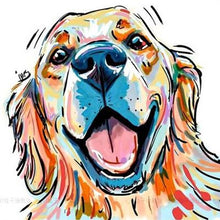 Load image into Gallery viewer, Rainbow Dog Diamond Painting
