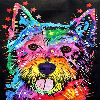 Diamond Painting Boston Terrier