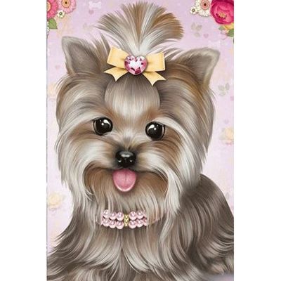 Cute Dog Diamond Painting