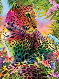 Diy Diamond Painting Leopard