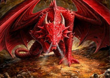 Load image into Gallery viewer, Diy Diamond Painting Dragon
