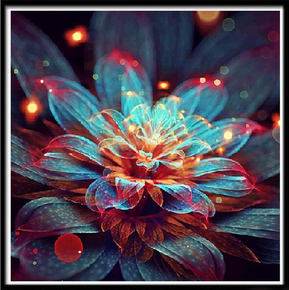 Flower Power Diy Diamond Art