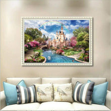 Load image into Gallery viewer, Castle Rainbow Landscape
